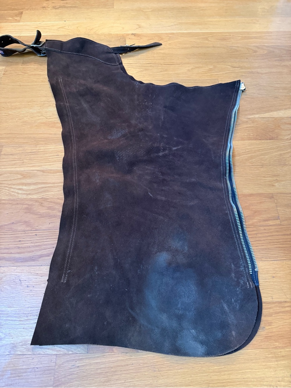 Whitman Full CHAPS Brown Suede - see measurements - Picture 6 of 16